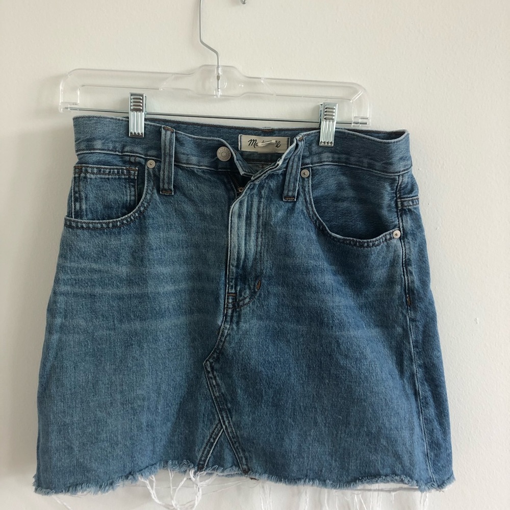 Madewell Denim Mini Skirt Size 28